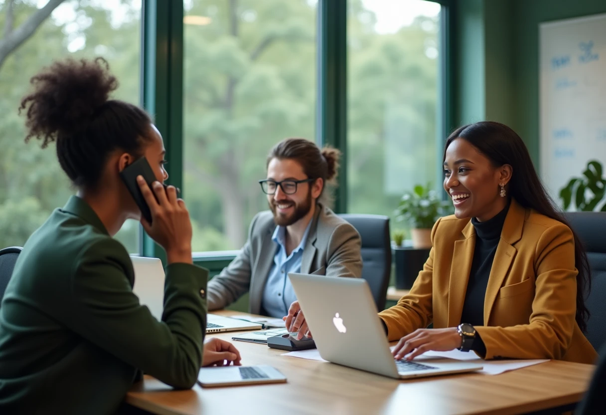 Ambiente de atendimento ao cliente presencial