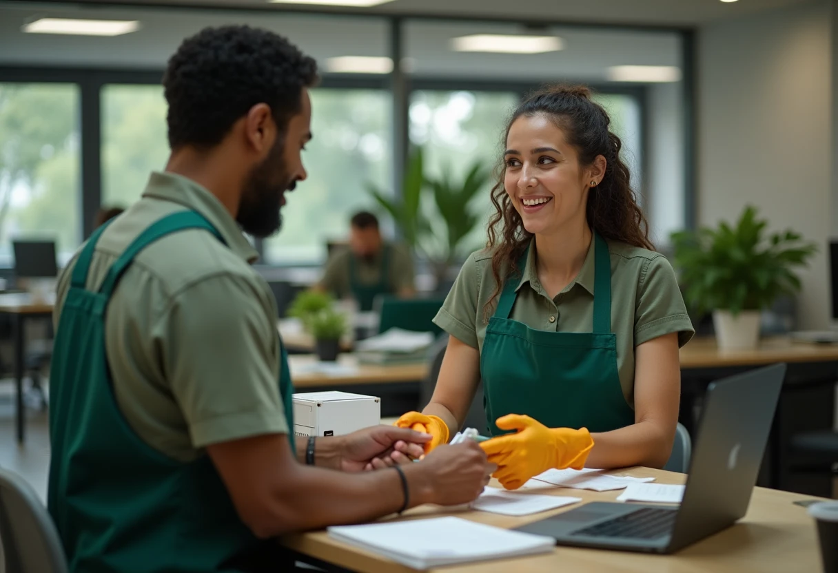 Trabajo de limpieza flexible en Ibagué