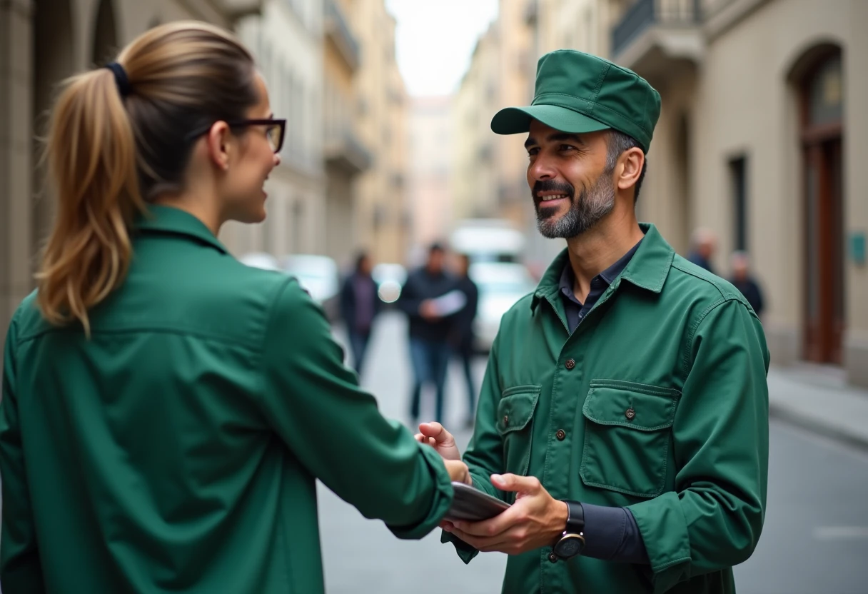 Conductor de reparto en Europa