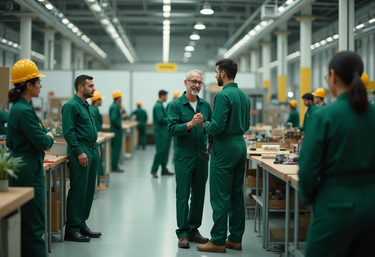 Ambiente di produzione moderno