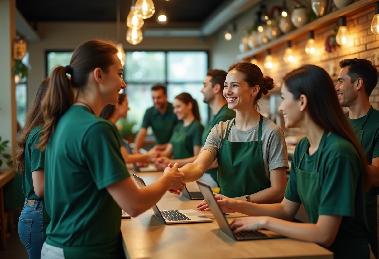 Vibrant restaurant scene