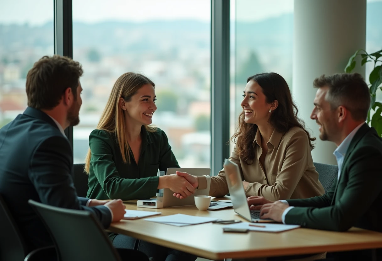Reunión de equipo de ventas
