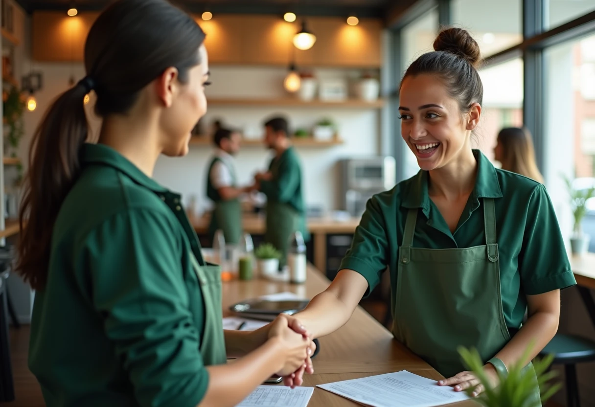 Hospitality job setting