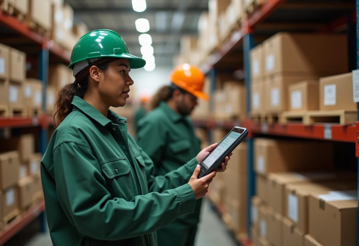 Inventory management in a warehouse